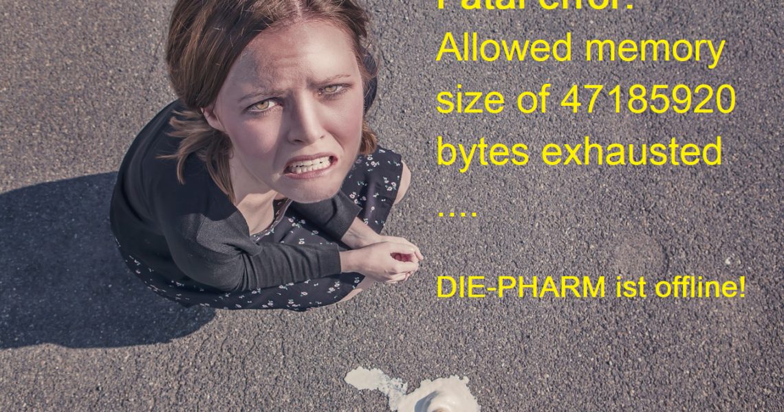 DIE-PHARM ist offline