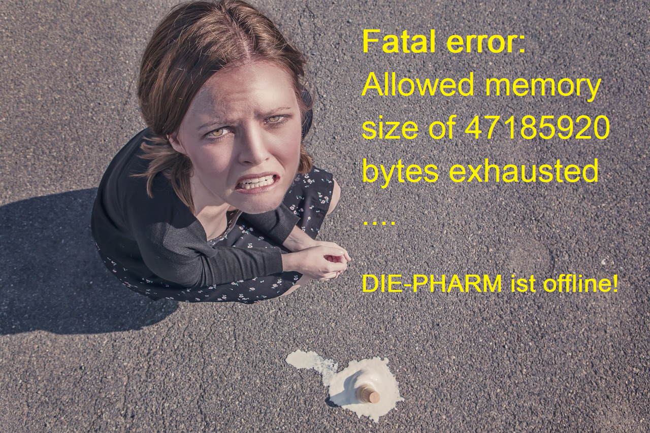 DIE-PHARM ist offline